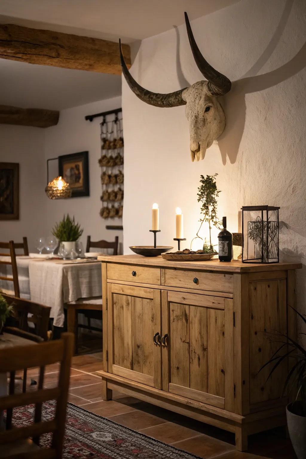 Introduce visual appeal to your eating settings.