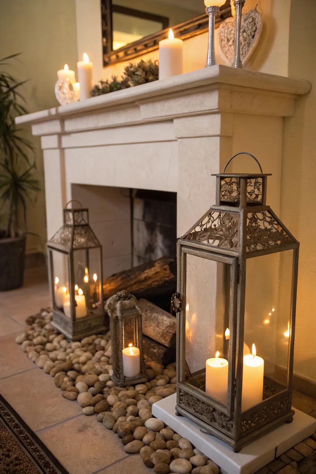 Lanterns offer lights a sophisticated and refined appeal.