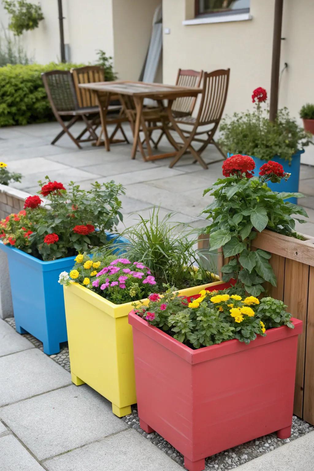 Vessel cultivation introduces adaptability and vibrancy to your garden.