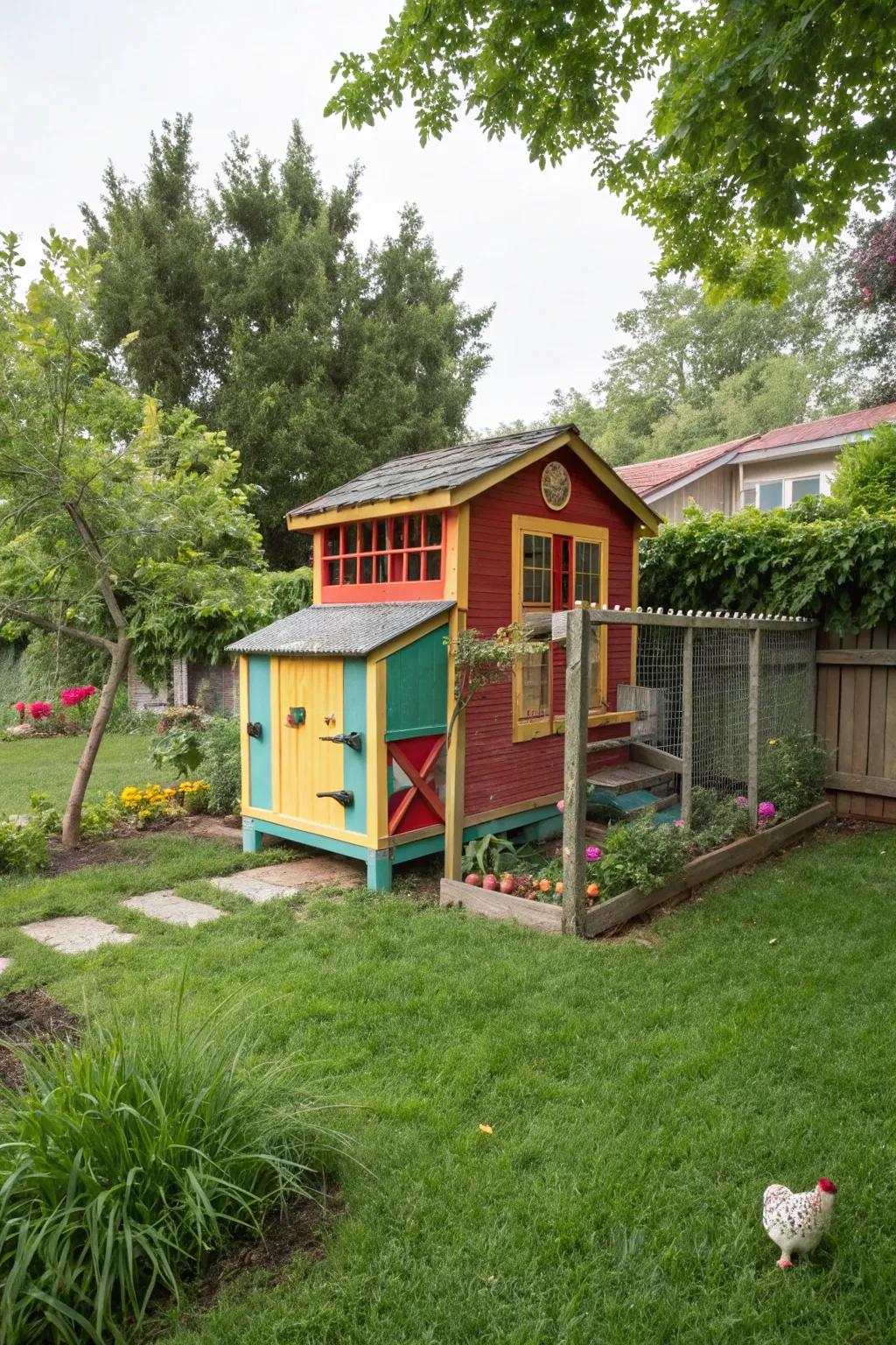 A fresh coat of lacquer can metamorphose and brighten your coop.