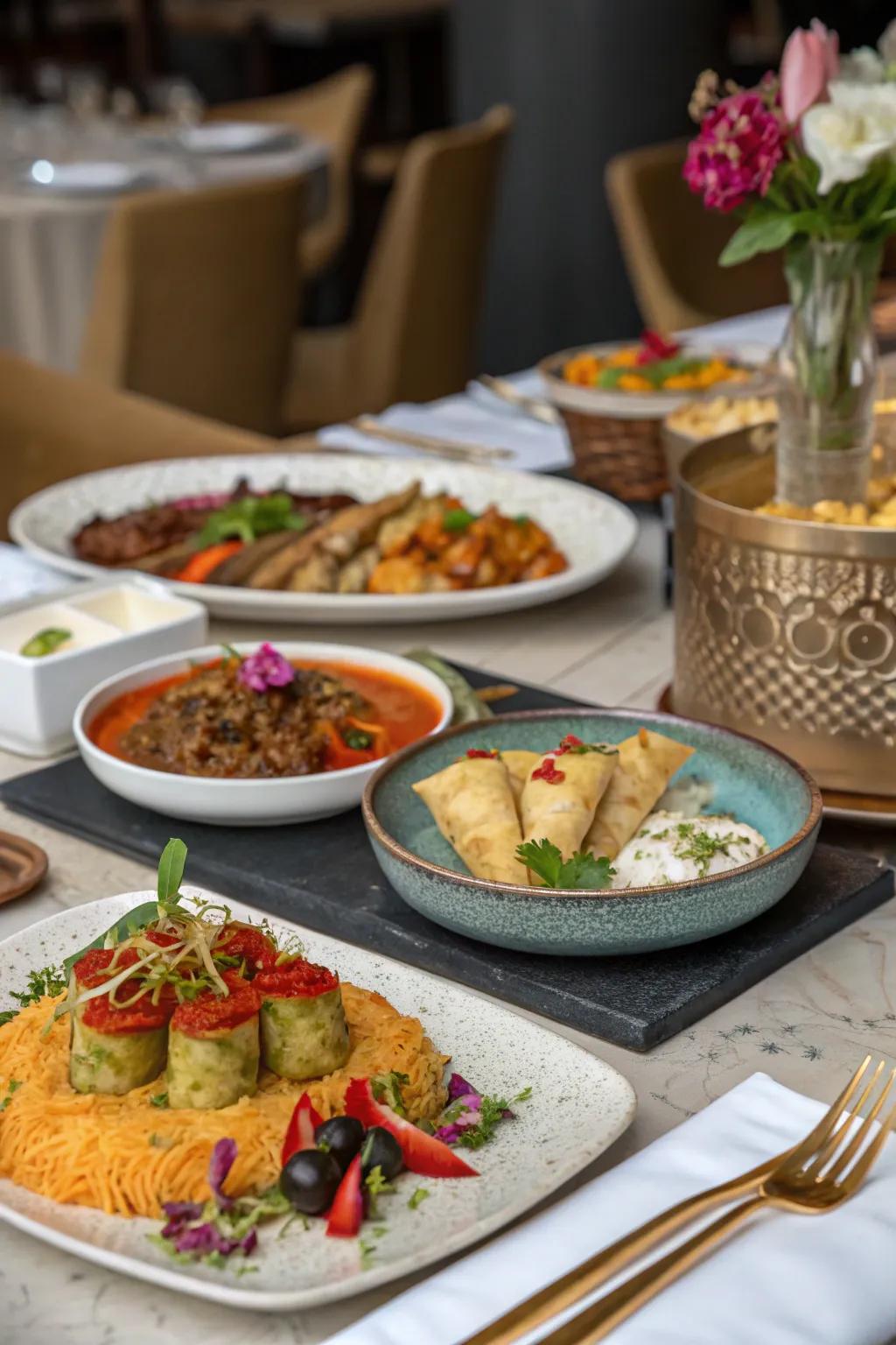 Global culinary traditions bridge past and present flavors.