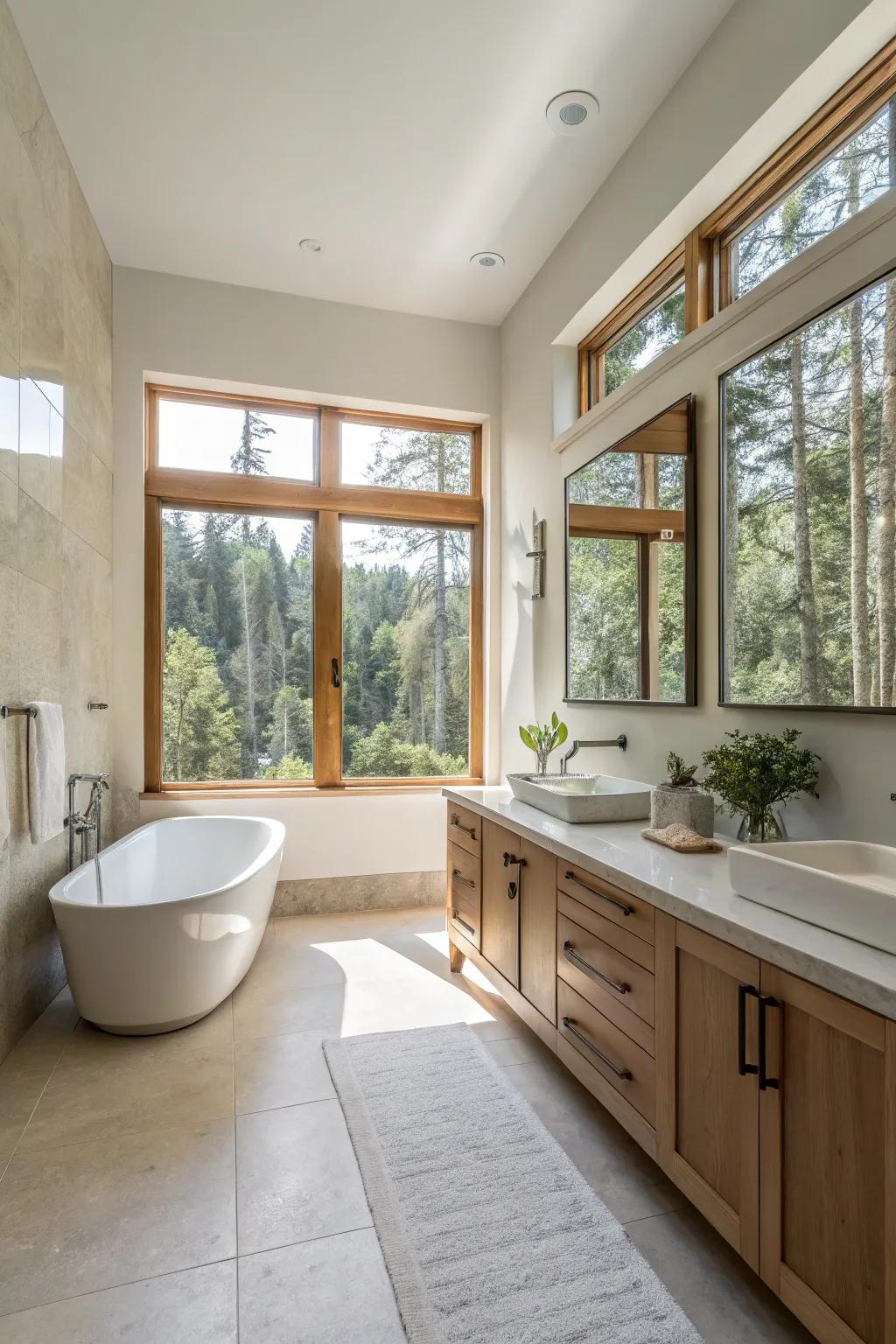 A large-sized layout enhances ease and leisure.