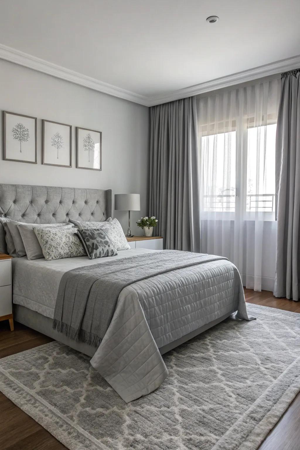 Single-color schemes offer a sophisticated and unified appearance.