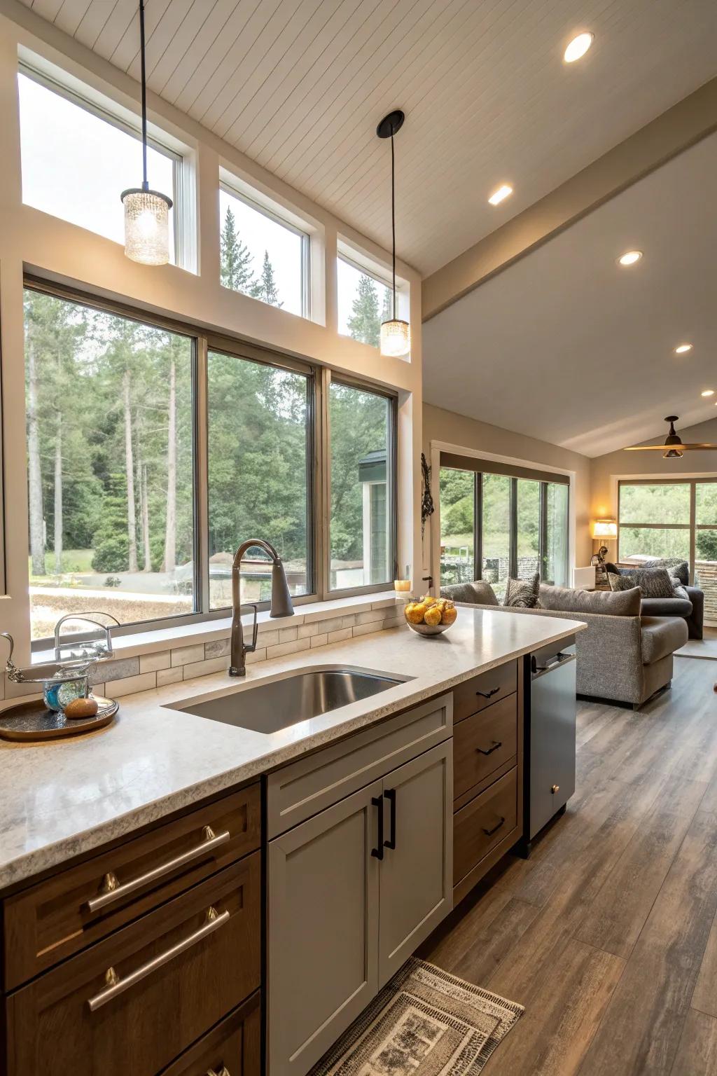 New work surfaces have the potential to transform your kitchen space.