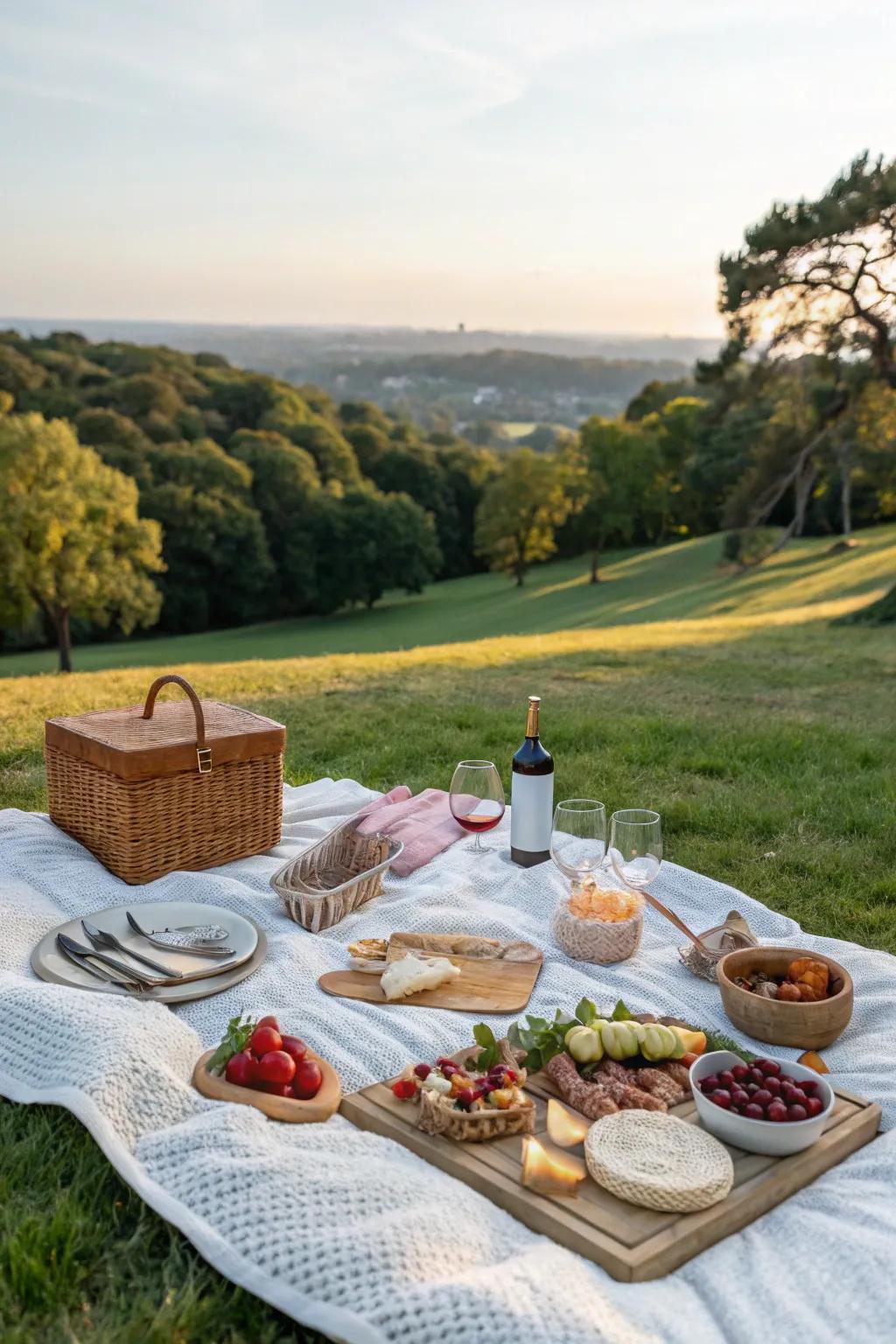 Relish the spring weather with a delightful Easter open-air meal.