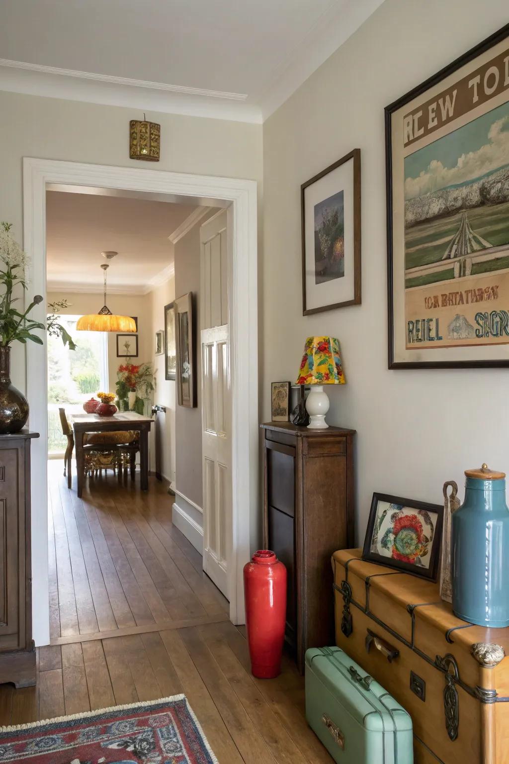 Personal items add unique character to your area.