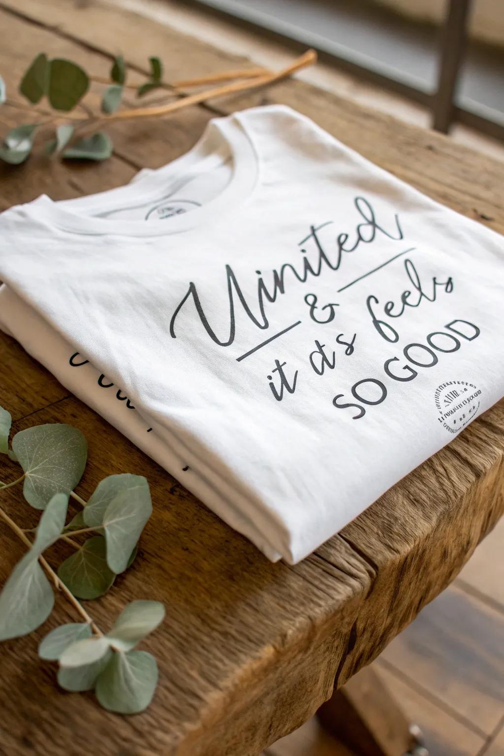 Honor togetherness with flair with this charming family get-together tee.