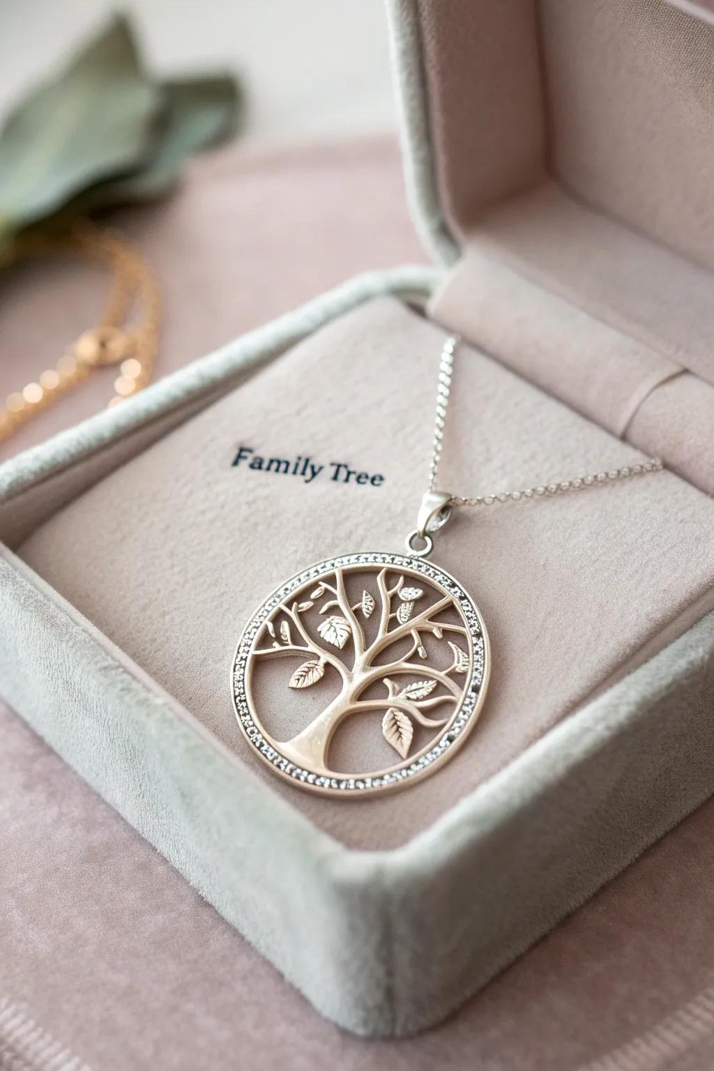 Personalized pendants are a wearable tribute to family.