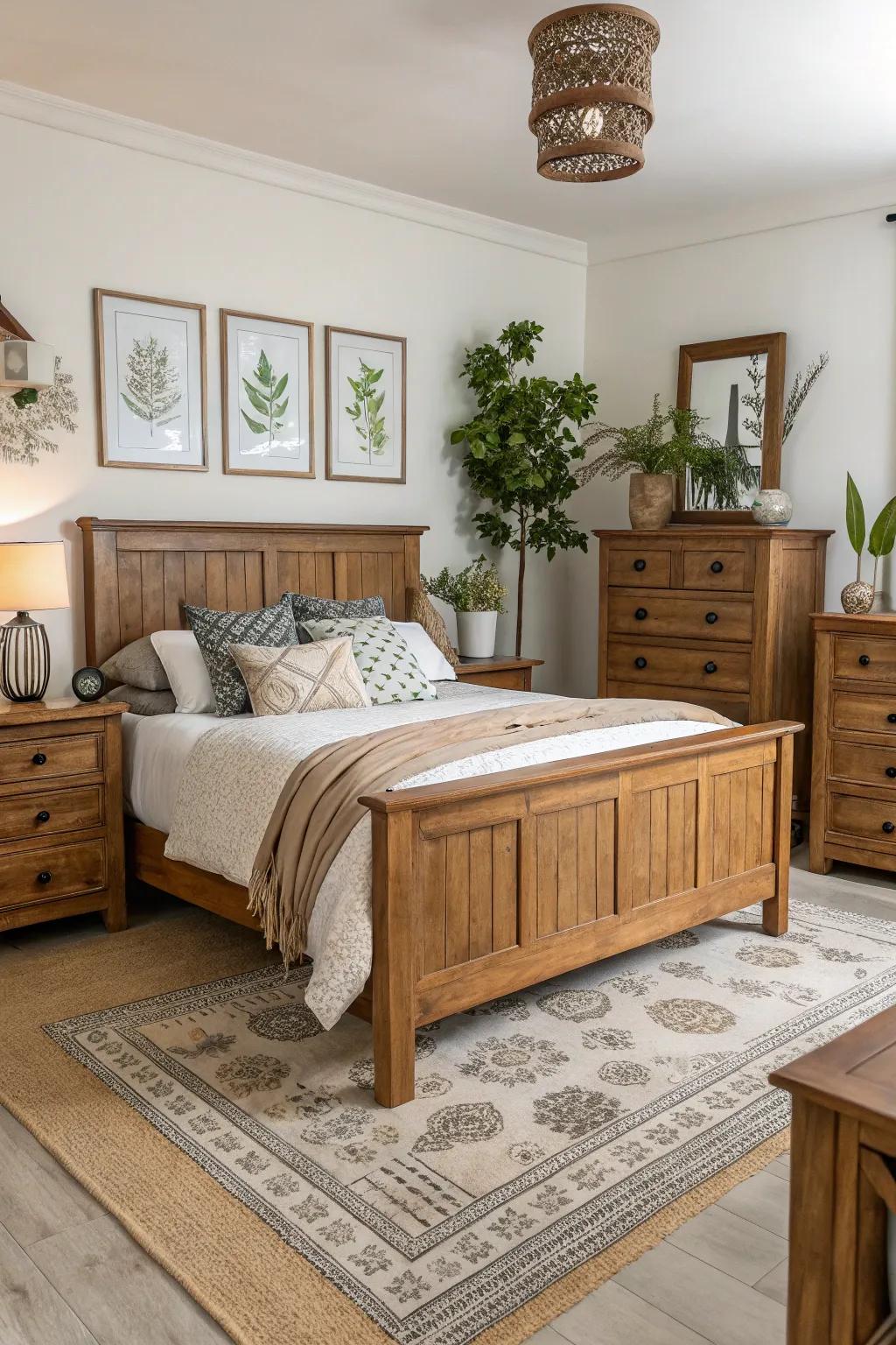 Timber elements introduce natural warmth and grounding.