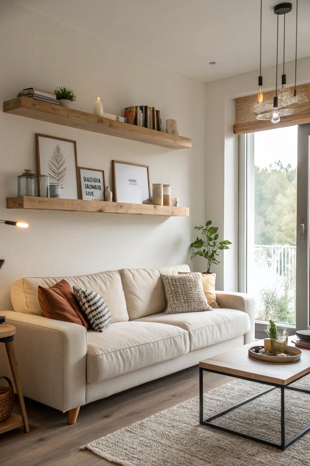 Minimalism ensures your space remains sleek and stylish.