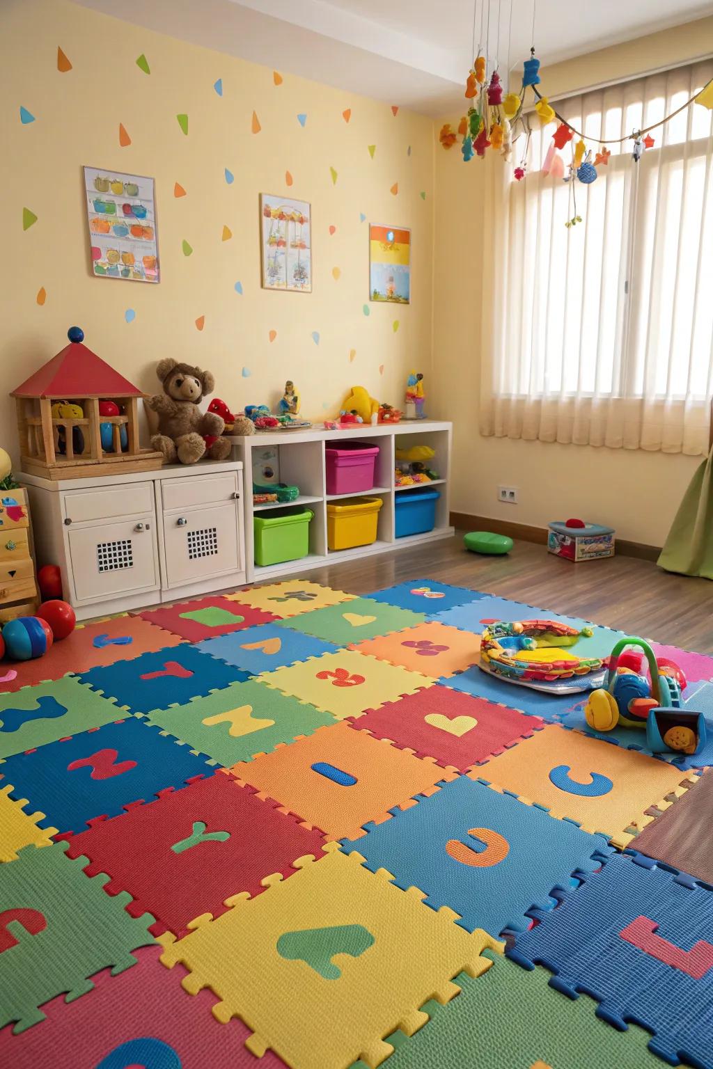Connectable textiles offer adaptable solutions for dynamic spaces.