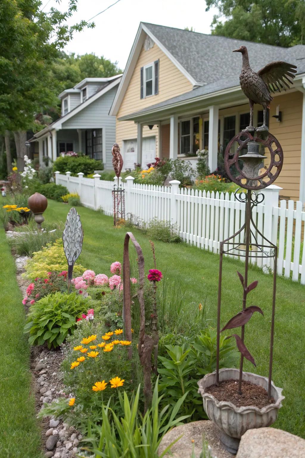 Sculptures or art installations introduce an exceptional means to define your area with individual expression.