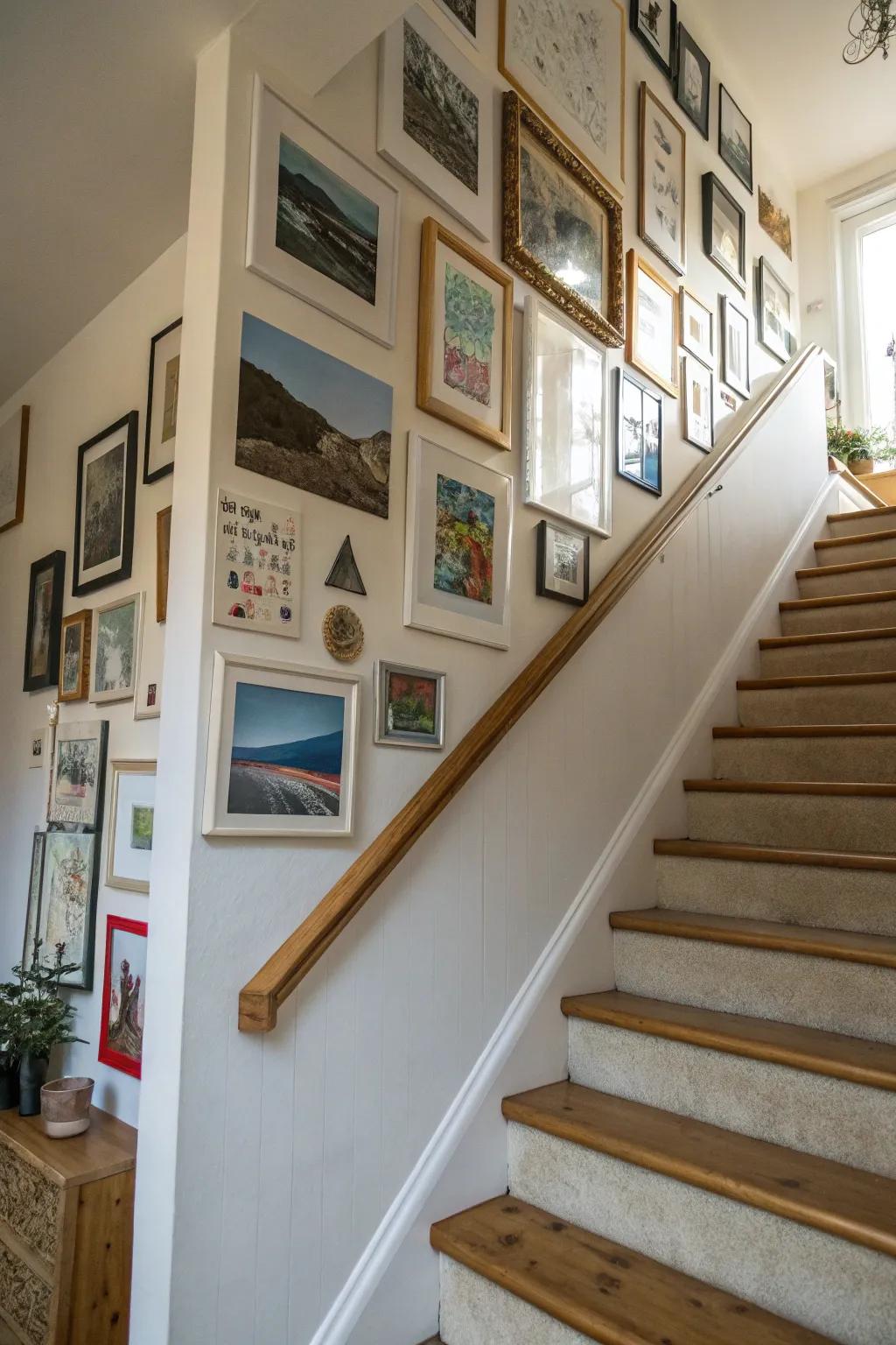 A relaxed design incorporates a hint of informal elegance.