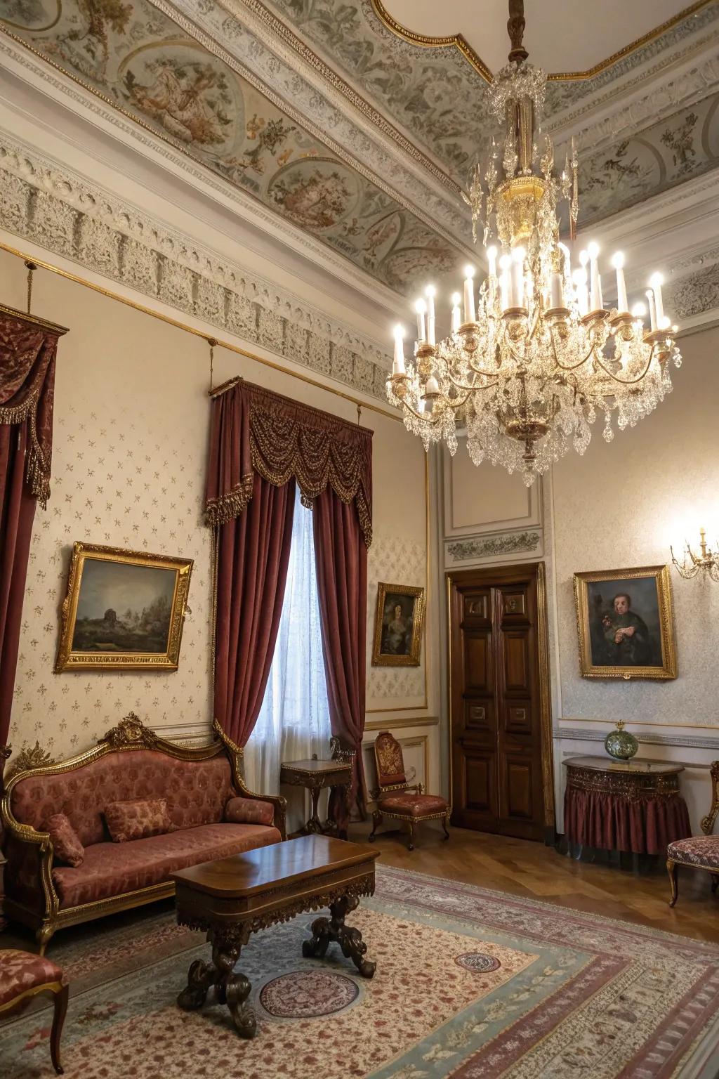 A space enriched with Queen Era affects.