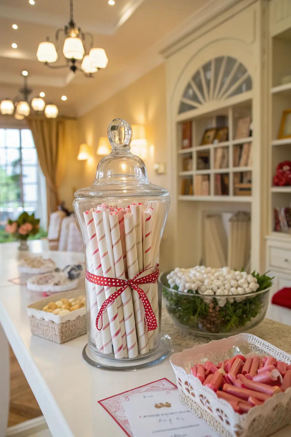Sweet certifications add a whimsical touch to your graduation theme.