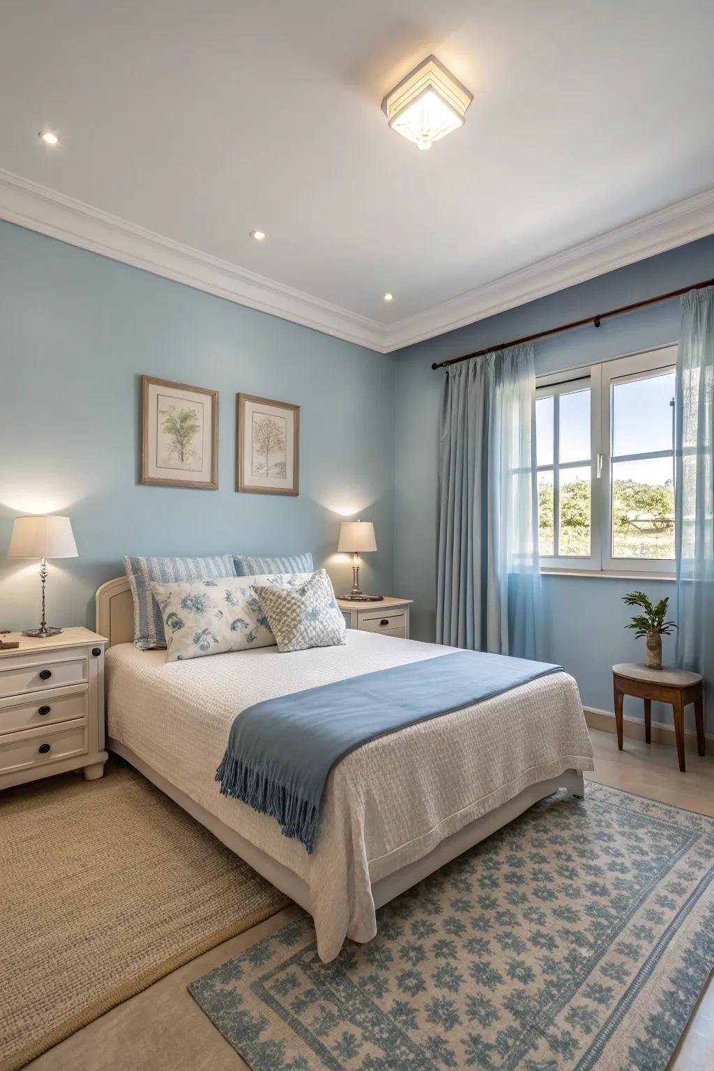 A well-considered color palette elevates the ambiance of a room.