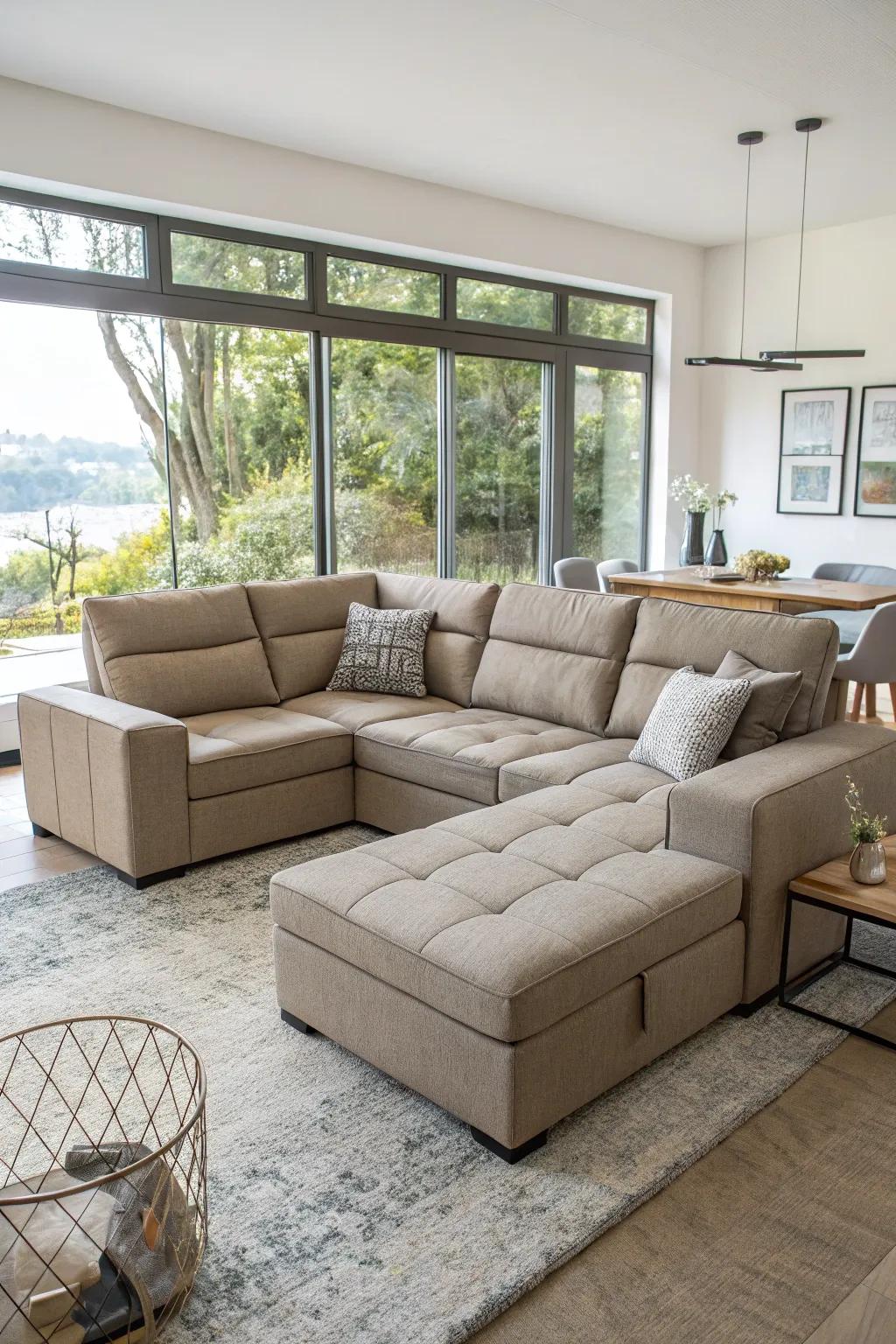 Versatile items provide style and function.
