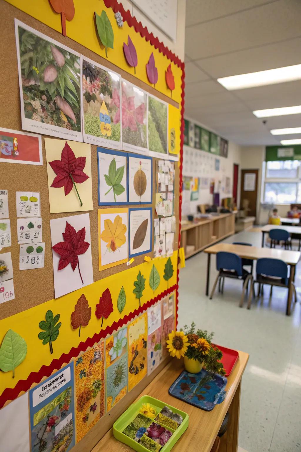 Uncover the vibrant palettes of nature using this educational board.