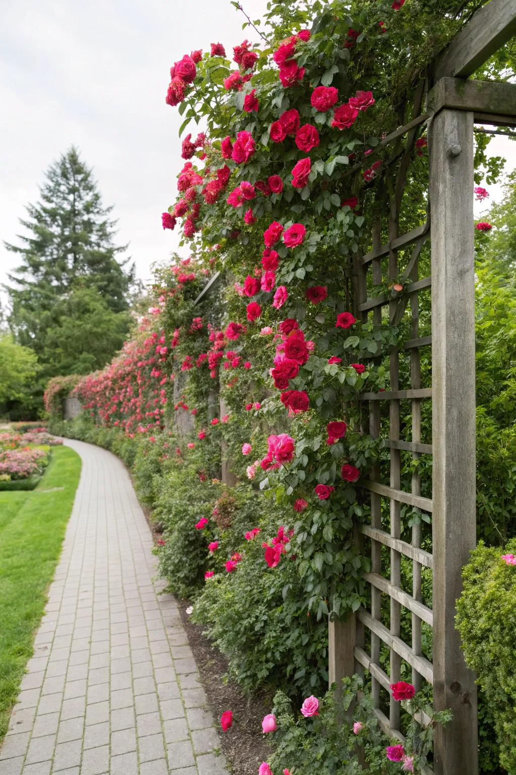 Vertical gardens with