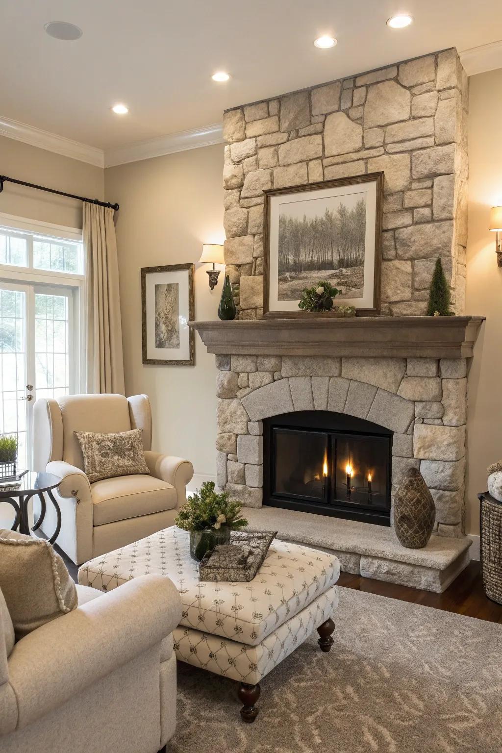 A single-tone palette crafts a tranquil and sophisticated ambiance.