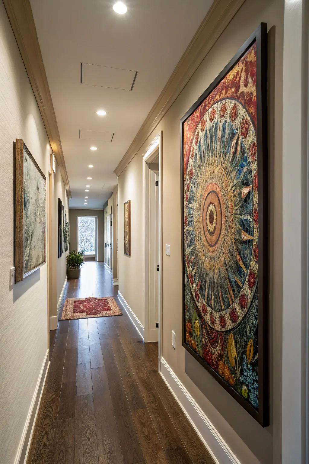 A statement piece serves as a captivating focal point.
