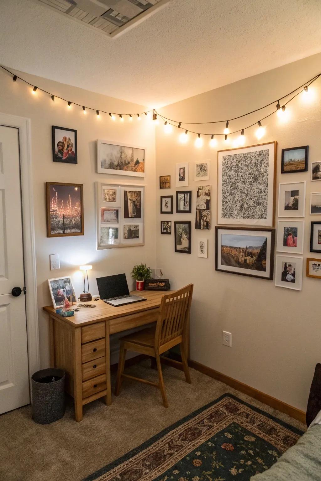 DIY wall art personalizes your area and imparts a creative flair.