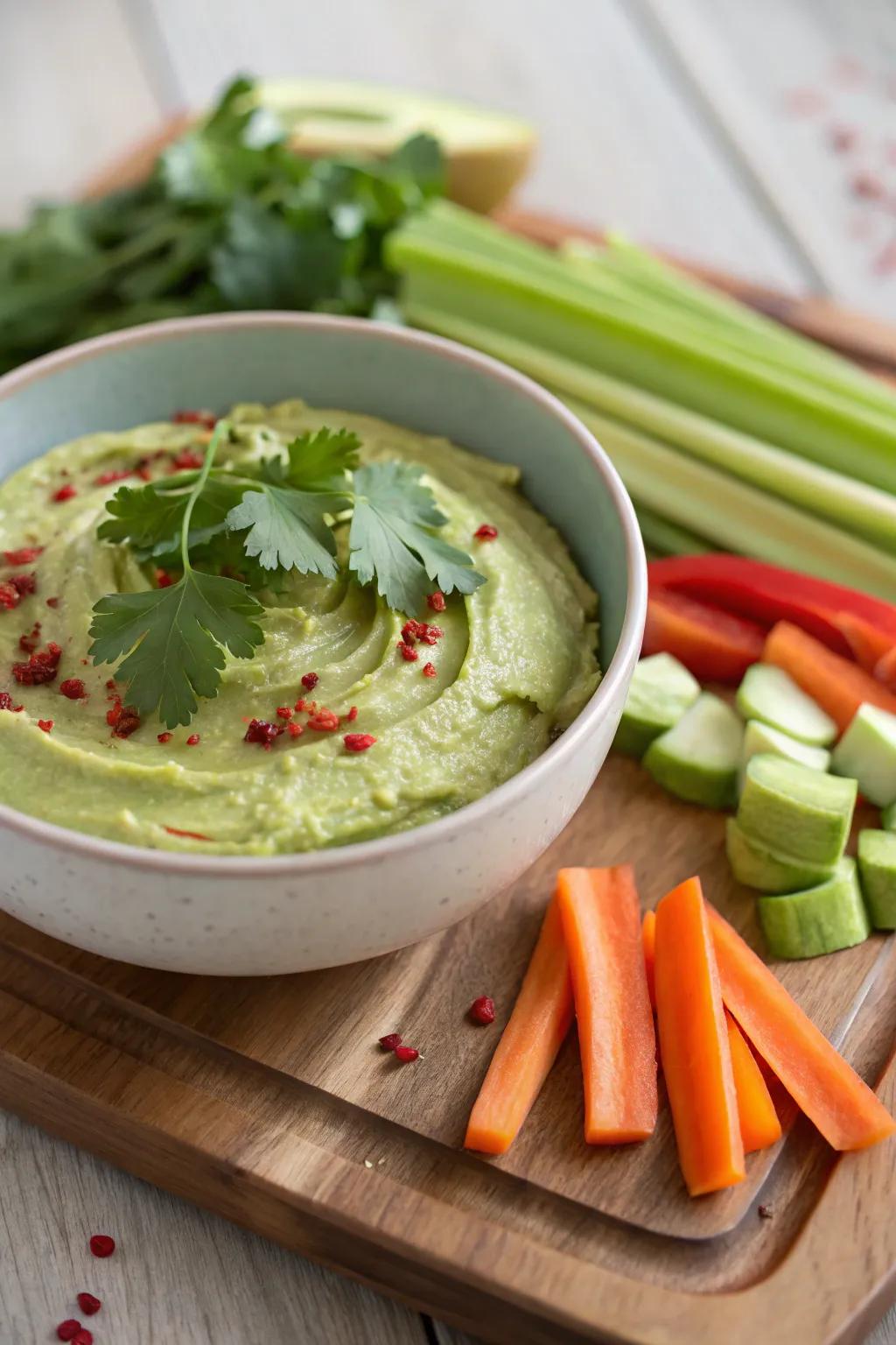Green dip, a creamy dip with a Mexican flair.