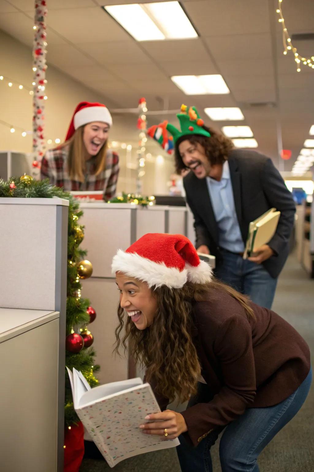Discovery games bring teams together in festive fun.