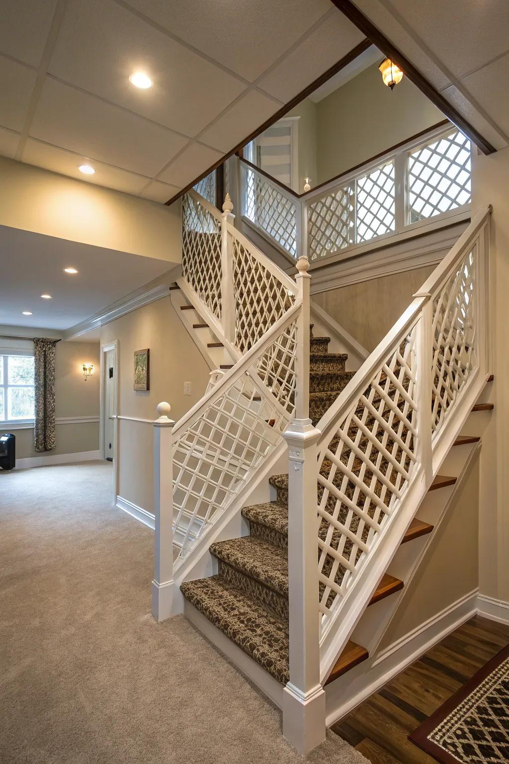 Open weave designs provide a decorative yet airy solution.