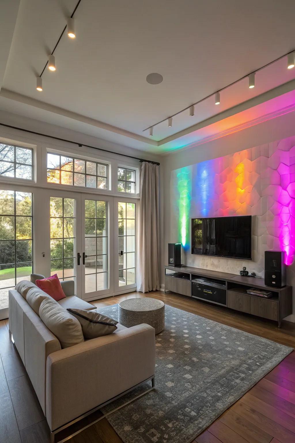 Manage your party mood with intelligent illumination.