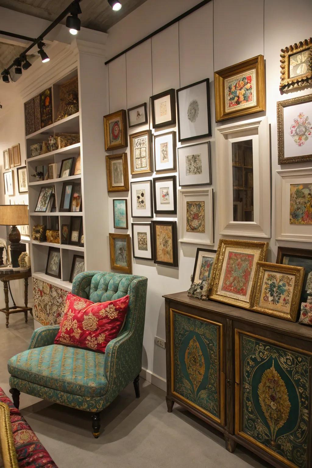 Incorporate diverse styles using adaptable panel molding.