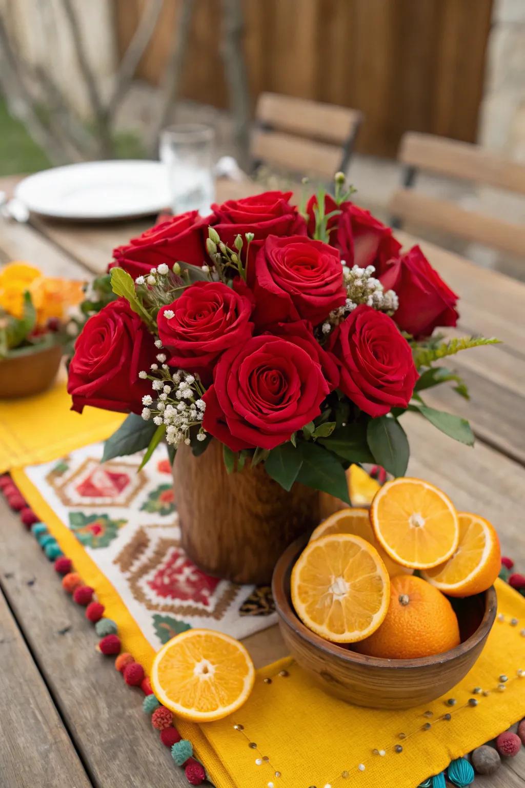 Revitalized and Vibrant with Roses and Citrus
