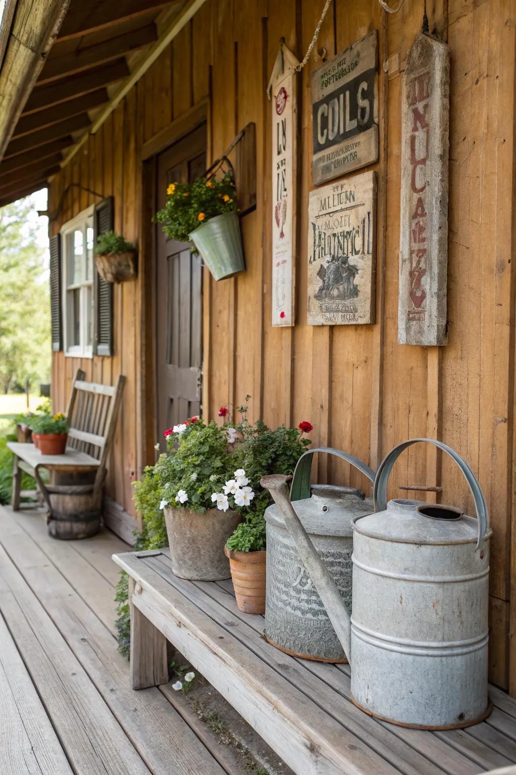 Timeless articles append a dash of nostalgia and charm.