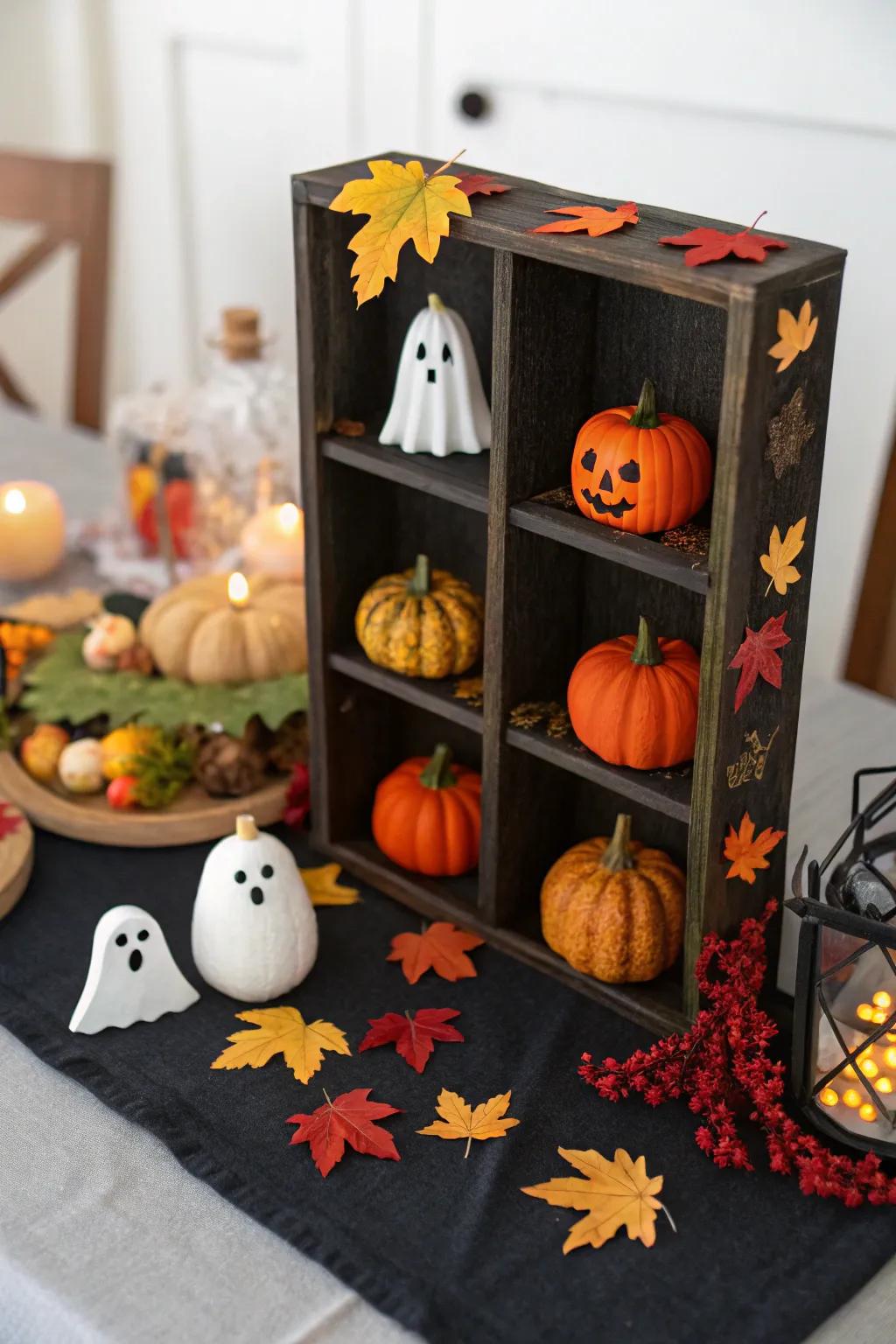 A seasonal celebration display capturing festive spirit.