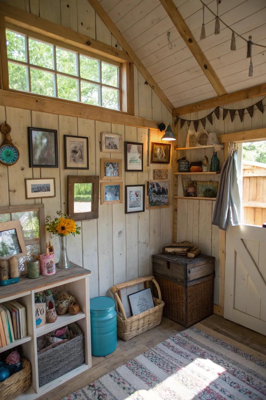 Personal touches make your bunkhouse feel like a home.