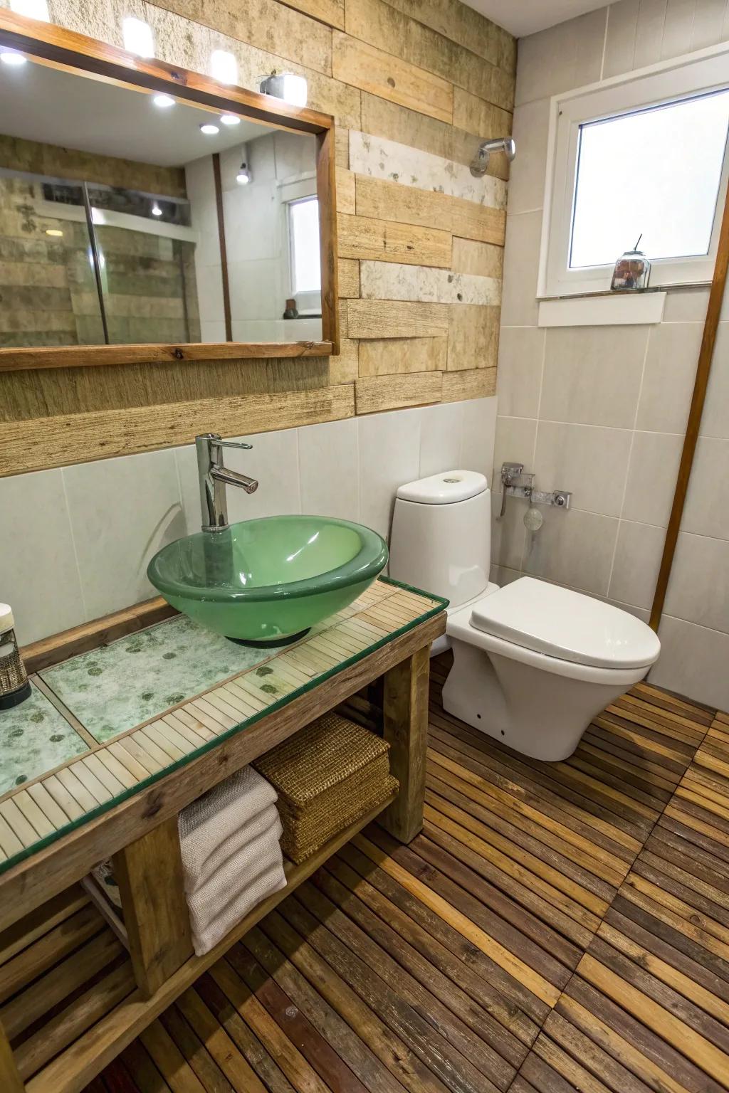Environmentally considerate design converges with contemporary aesthetics.