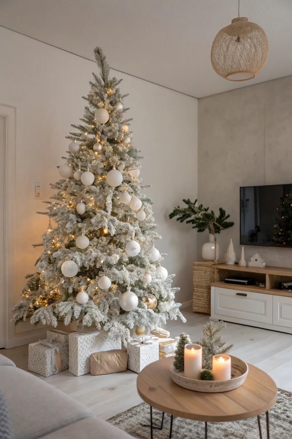 A uniform arrangement provides an elegant, contemporary aesthetic.