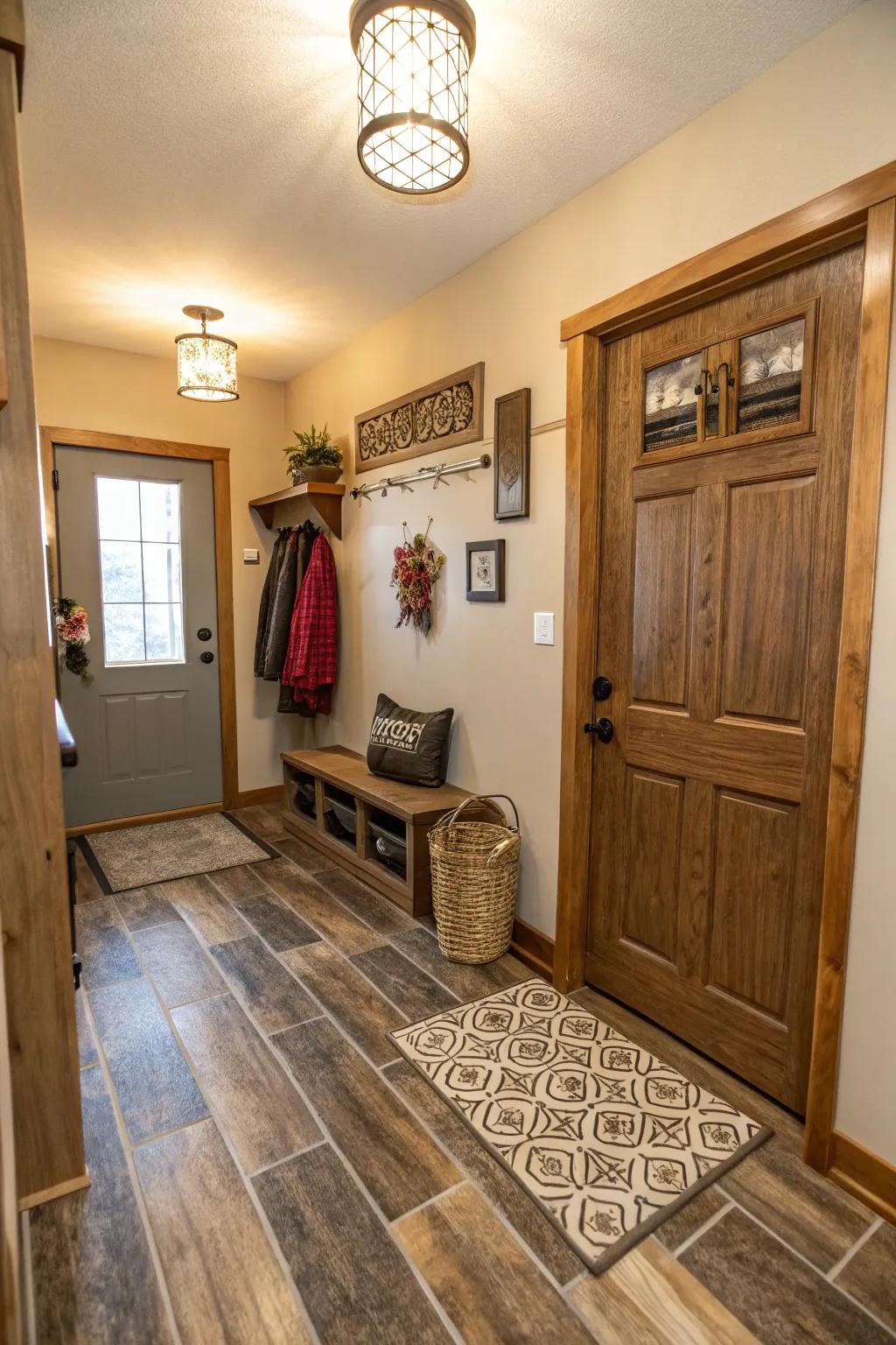 Warm and Inviting Wood-Look Coverings