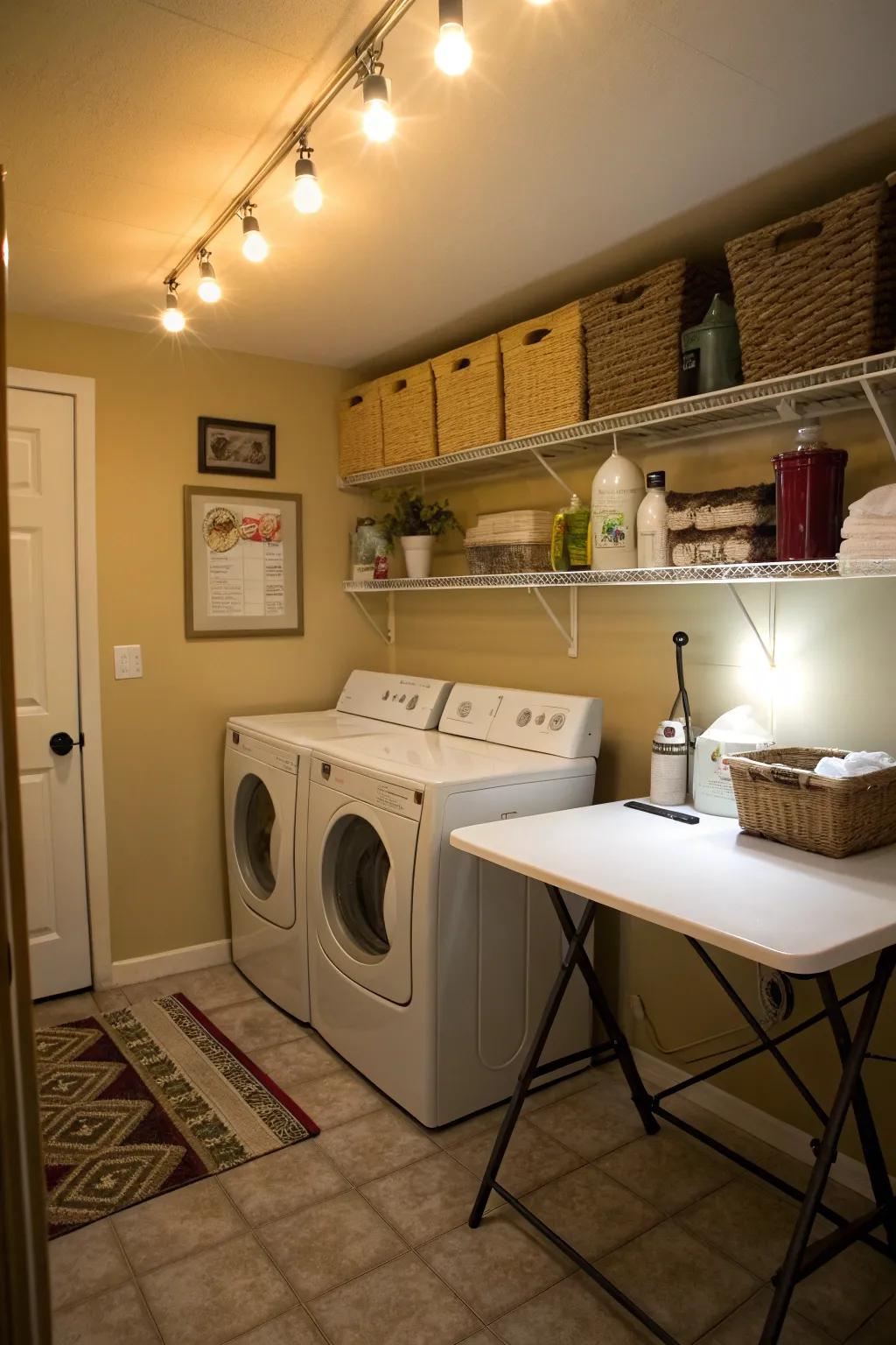 Proper illumination can turn a functional area into a welcoming environment.