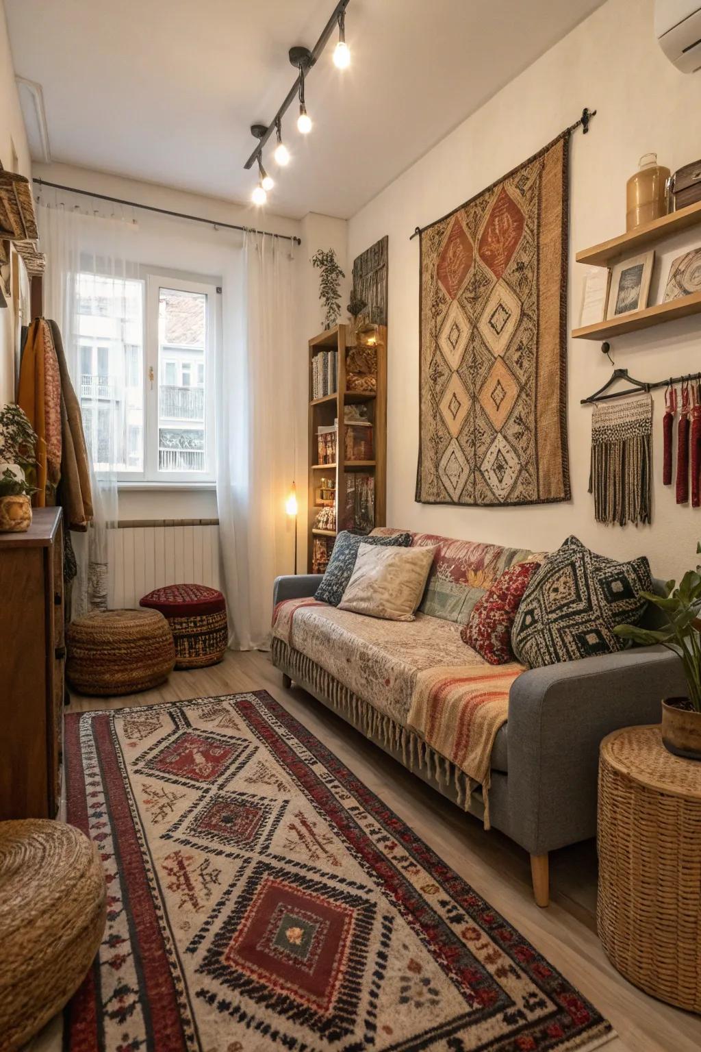 Textures can make your space feel richer and more interesting.