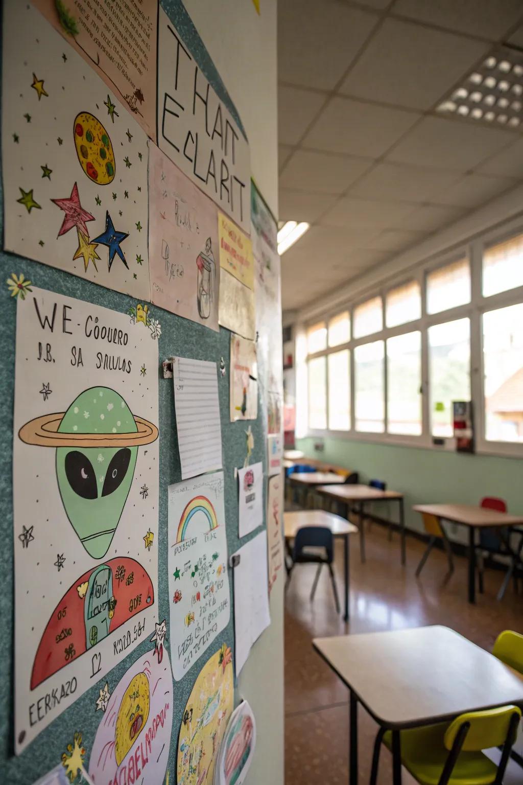 Get 'messages from the unknown' through an extraterrestrial communication hub.