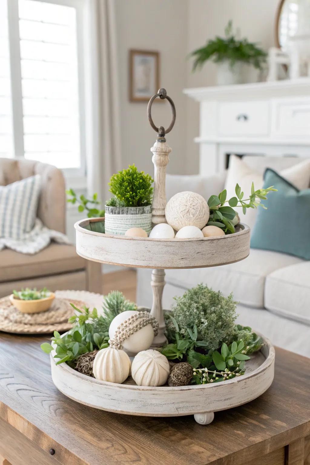 An everyday display styled with refinement and simplicity.