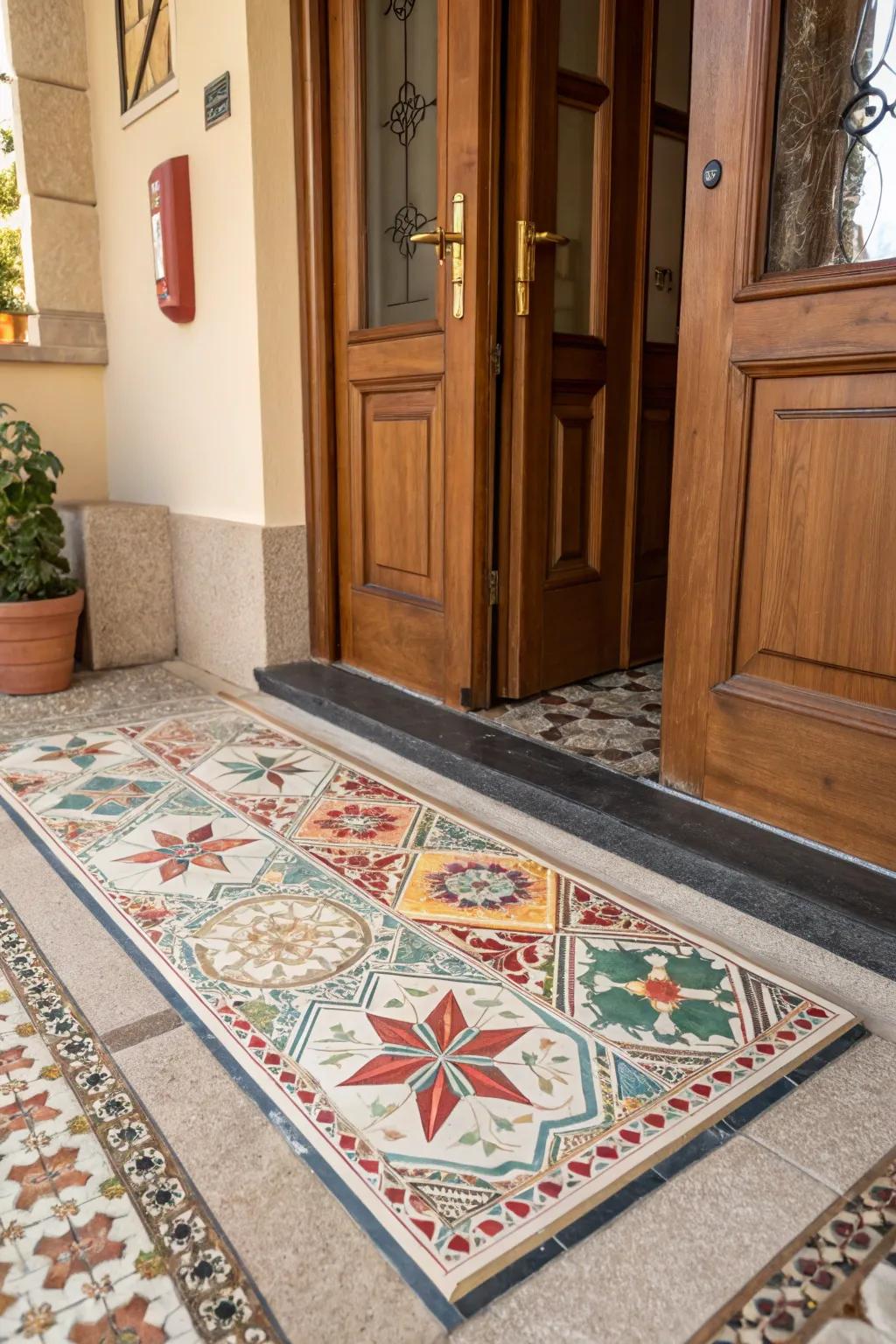 Capture enduring elegance with vintage tile designs.