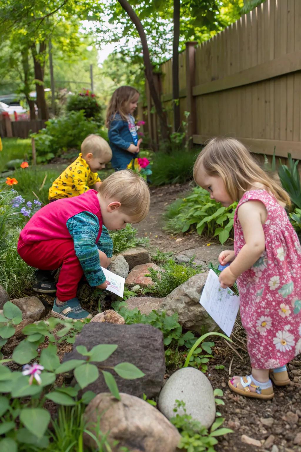 A nature-inspired treasure hunt sparking curiosity and adventure.