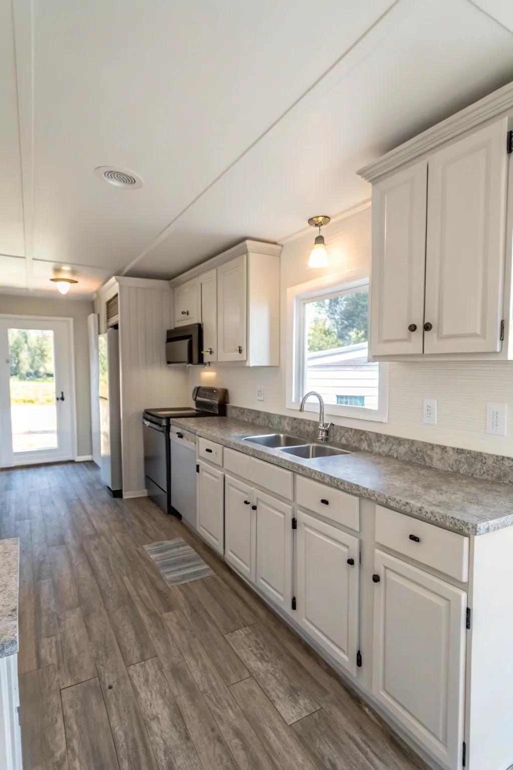 A fresh paint job can rejuvenate and brighten your kitchen.