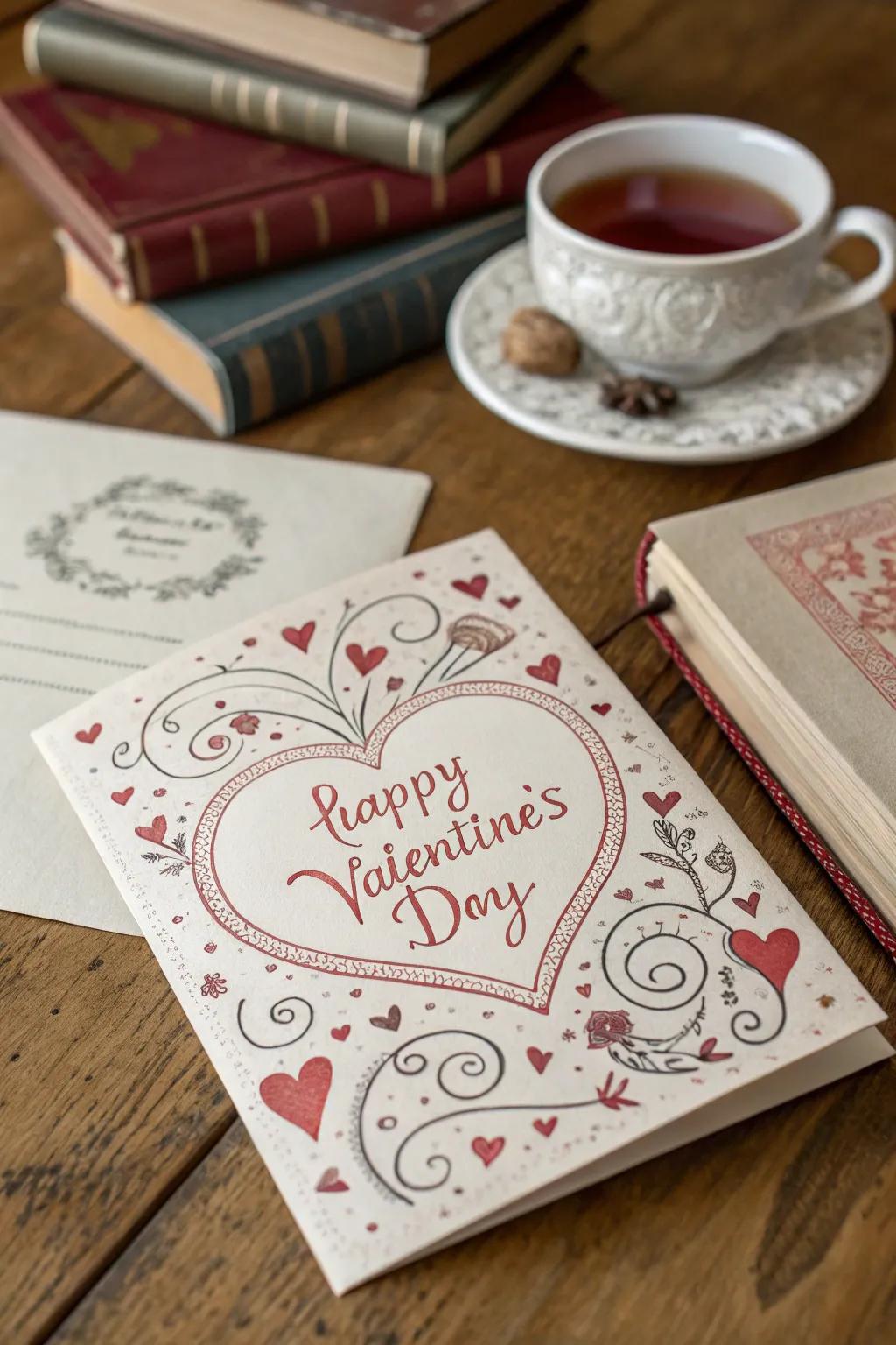 A handcrafted note that speaks from the heart