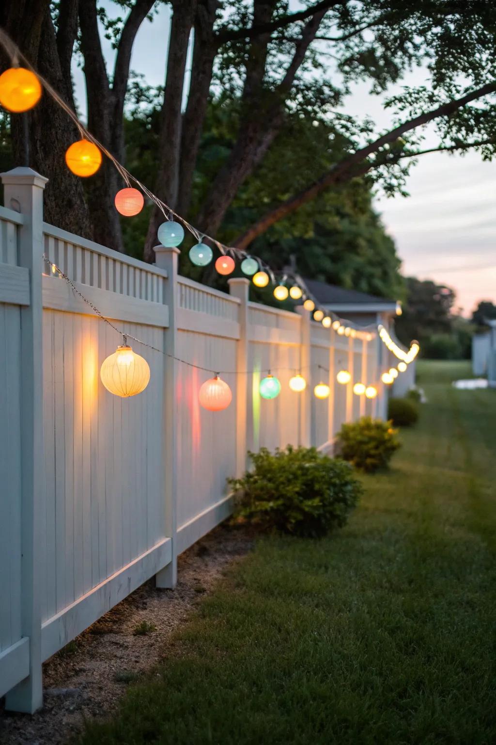 Hanging orbs inject a touch of whimsy into your outdoor illumination.
