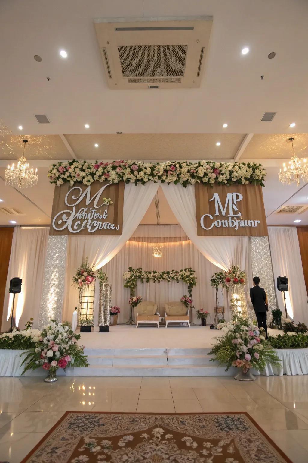 Bespoke themes make your wedding genuinely unique.