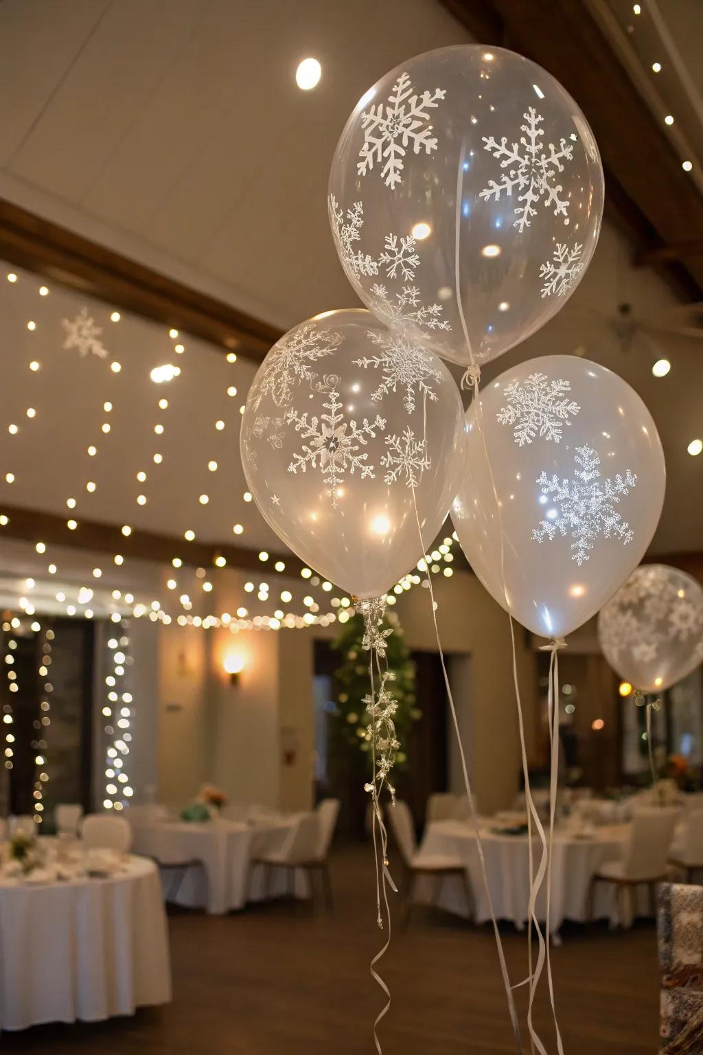 Step into a comforting glass orb vision.