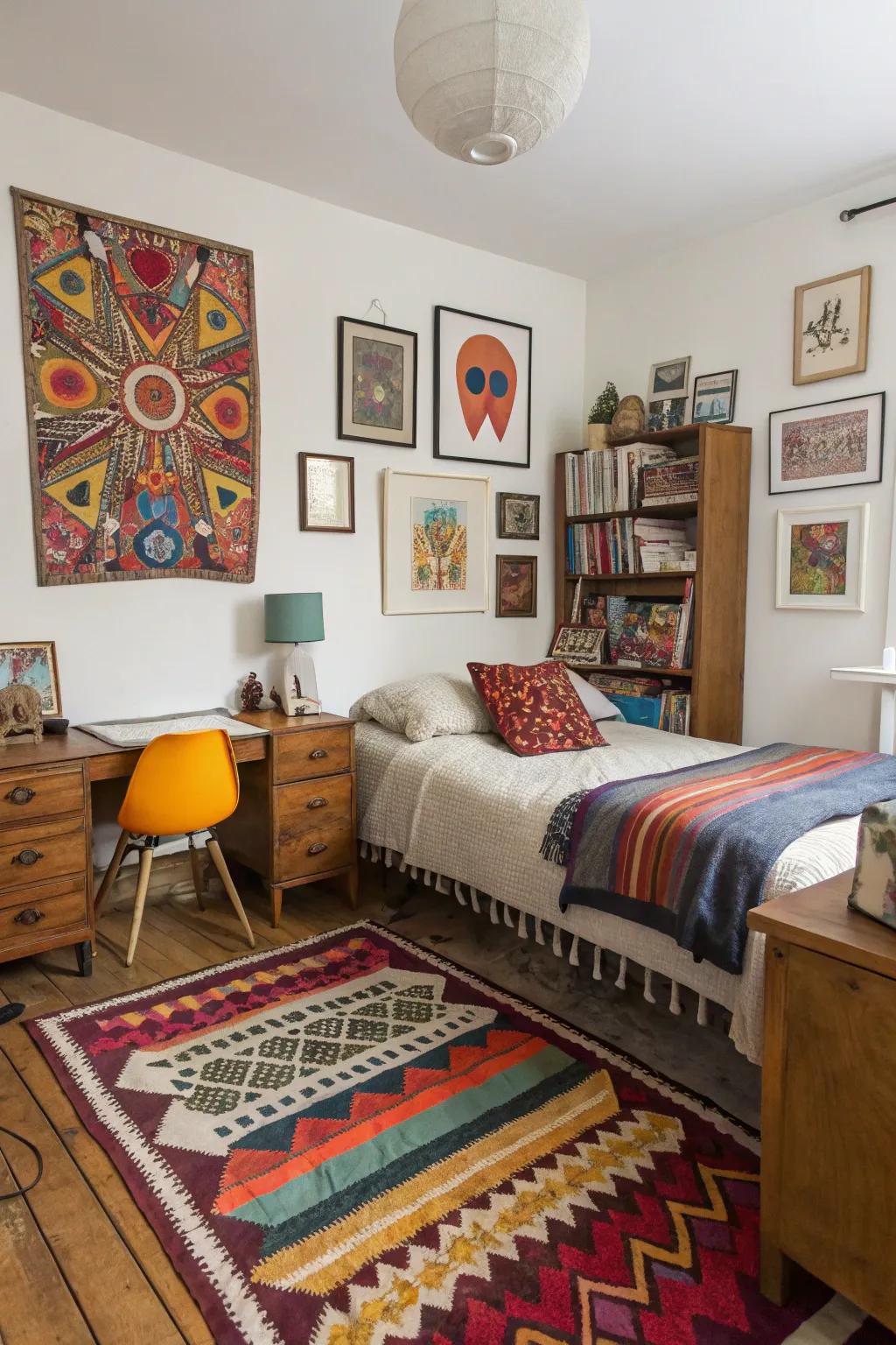 Transform your room into a sanctuary with personalized elements.